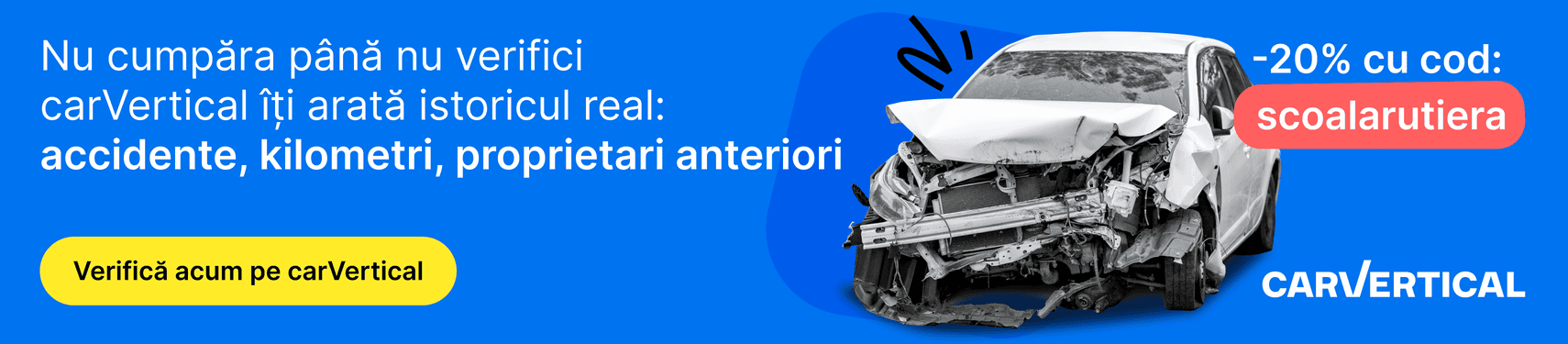 CarVertical Text Desktop Mare