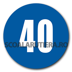 Indicatoare Rutiere Viteza Minimă Obligatorie