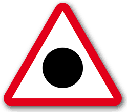 Indicatoare Rutiere Zonă Cu Risc Ridicat De Accident
