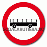 Accesul interzis autobuzelor 