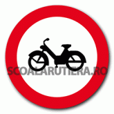 Accesul interzis mopedelor