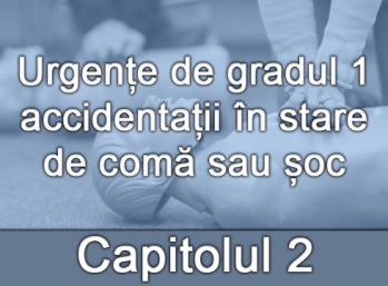 Capitolul II - Urgențe de gradul 1, accidentații în stare de comă sau șoc