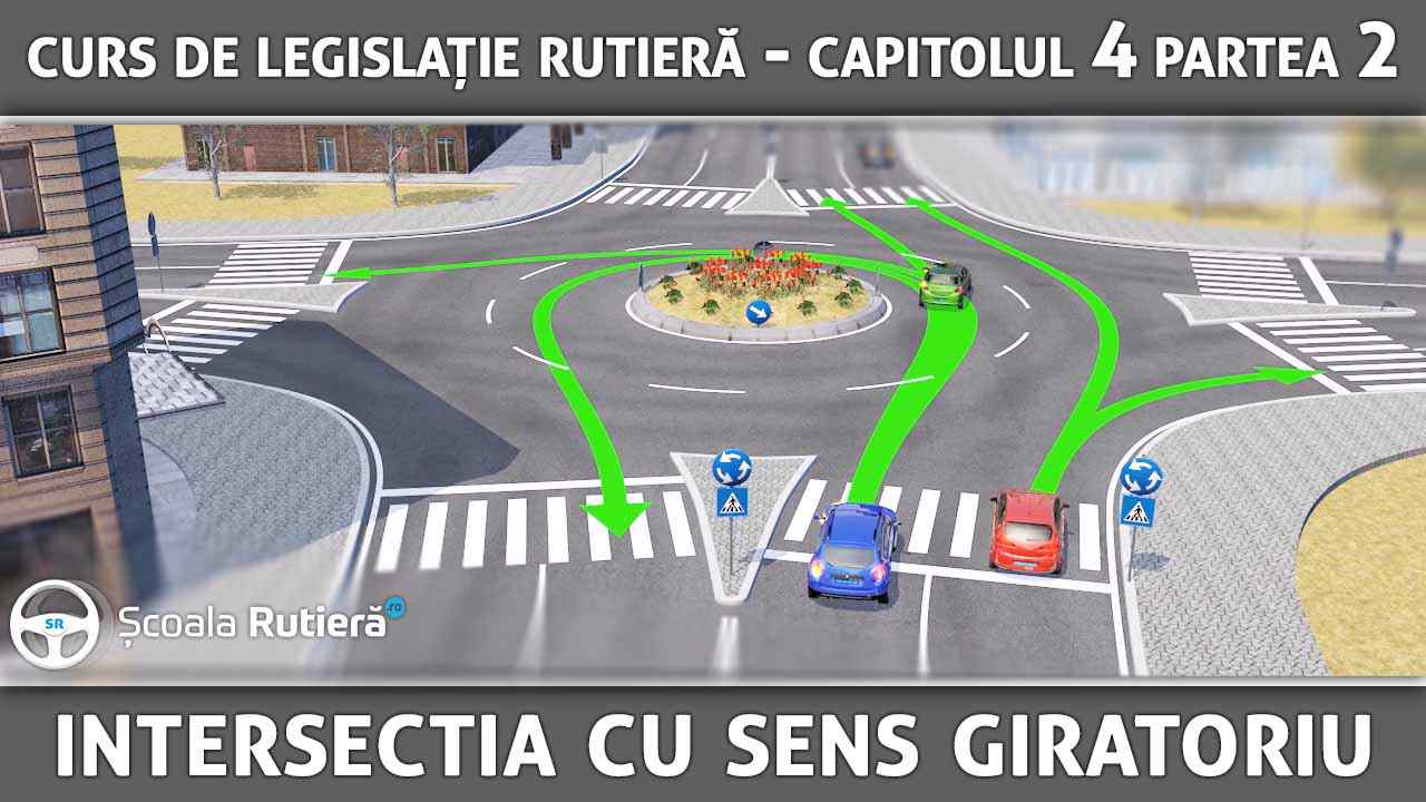 Capitolul 4 - partea 2 - Intersecția cu sens giratoriu