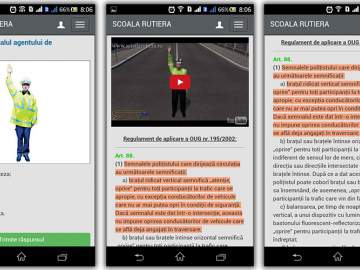 Chestionare auto pe telefon