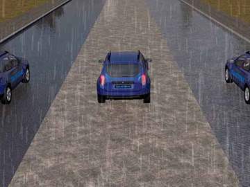 Condusul pe timp de ploaie