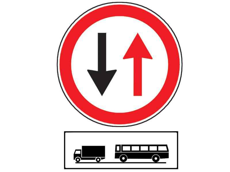 Chestionare Auto Ce Obligaţie Aveţi Cand Intalniţi Indicatorul Din Imagine Insoţit De Panoul Adiţional