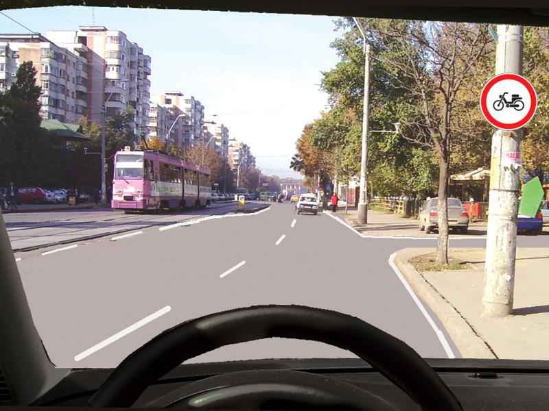 Chestionare Auto Indicatorul Interzice Accesul