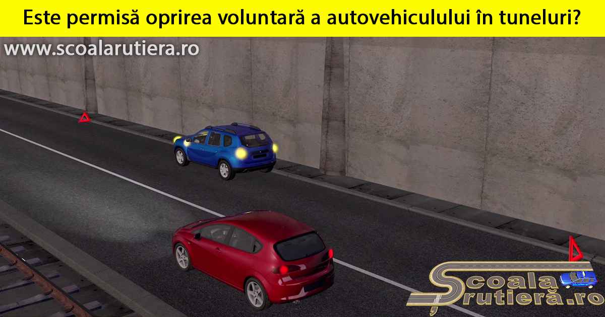 Chestionare auto: Este permisă oprirea voluntară a autovehiculului ...