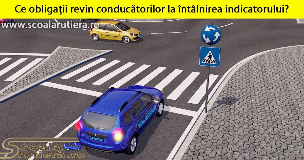 Ce Obligații Aveți La întâlnirea Indicatorului Bicicliști Chestionare DRPCIV cat B: Ce obligații revin conducătorilor la