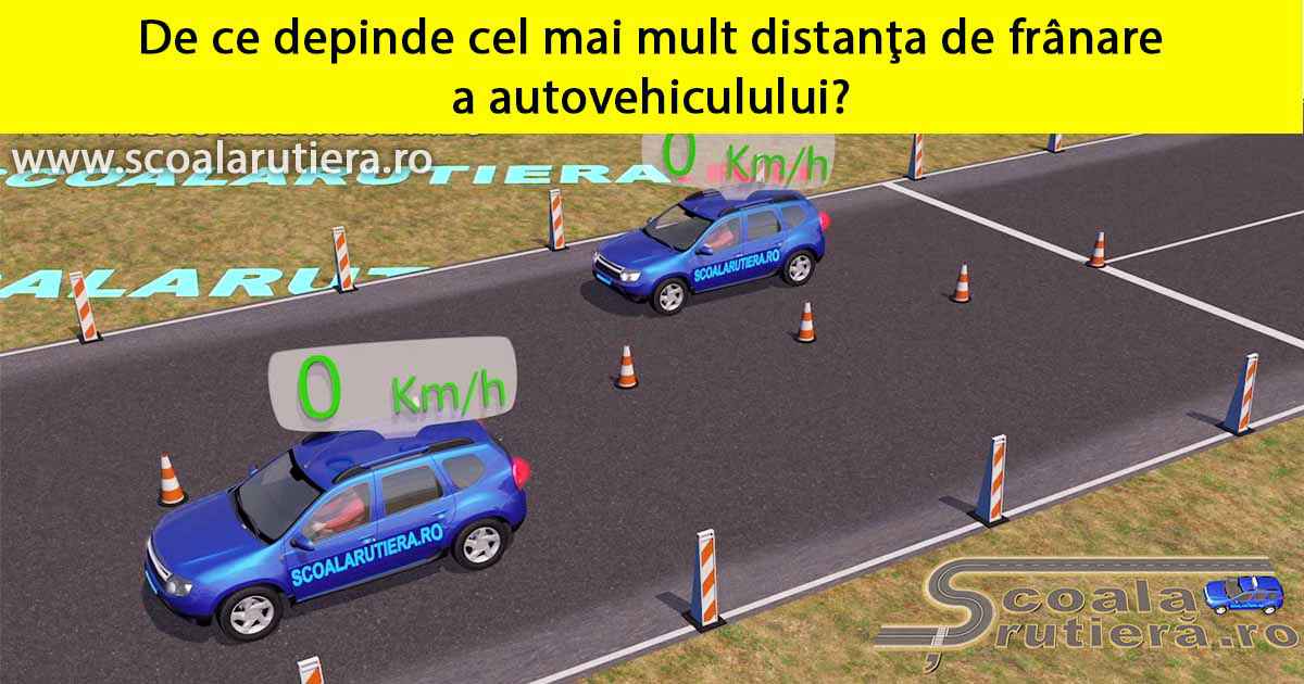 Vehiculului La Vânt Lateral C Se Reduce Distanţa De Frânare Chestionare auto: Distanţa de frânare a autovehiculului depinde cel mai