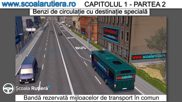 Bandă rezervată mijloacelor de transport în comun