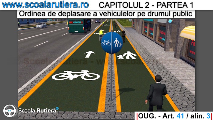 biciclistii obligati sa circule doar pe pista special destinata acestora