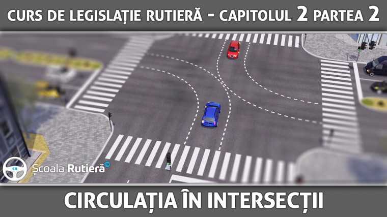 Codul Rutier - Circulația în intersecții