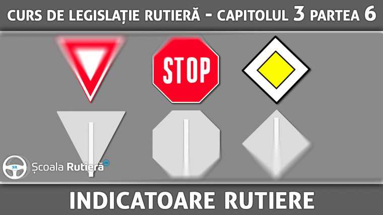 Codul Rutier - Indicatoare rutiere