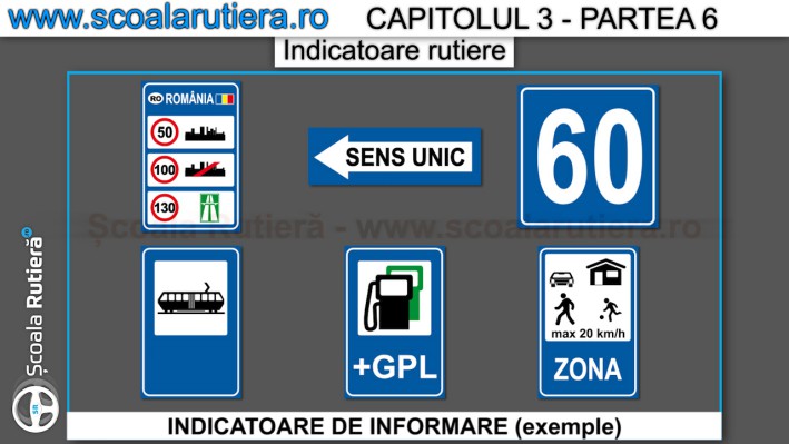 indicatoare de informare