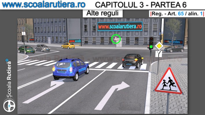 indicator repetat de cealalata parte a intersectiei