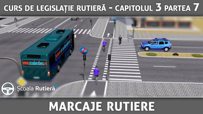 Codul Rutier - Marcaje rutiere