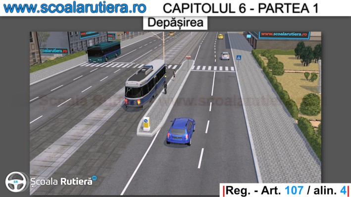 Codul Rutier - manevre depășirea
