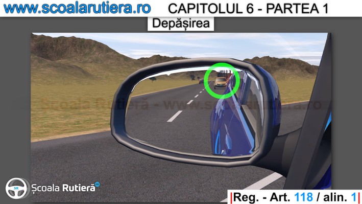 Codul Rutier - manevre depășirea