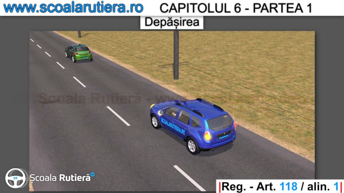 Codul Rutier - manevre depășirea