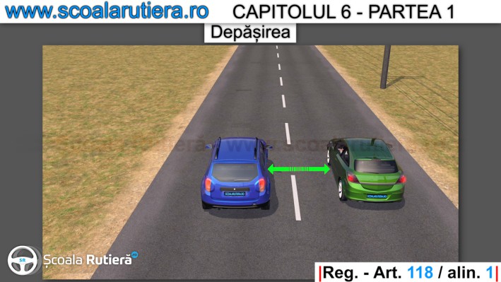 Codul Rutier - manevre depășirea