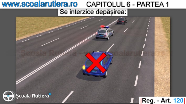 Codul Rutier - manevre depășirea