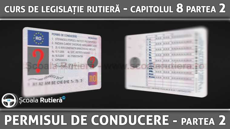 Codul Rutier - Condiții obținere permis și echivalări